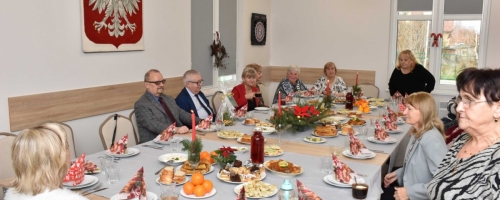 Spotkania wigilijne seniorów w Gozdaninie i Tylicach